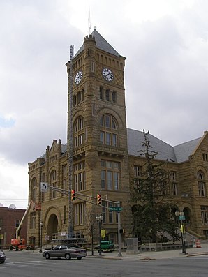 Wells County Courthouse, gelistet im NRHP