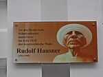 Rudolf Hausner – Gedenktafel