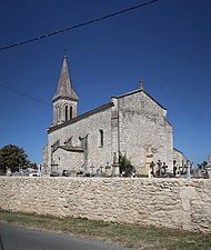 Arrière de l'église.