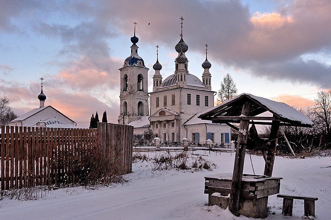 15. Церковь Покрова, Толгоболь, Ярославская область. Автор — Николай Васильевич Белавин