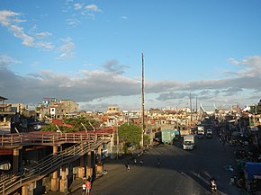 0846jfPedestrian footbridge C-2 Capulong Marcos Road Radial Road 40 Tondo Manilafvf.jpg