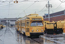 W-30 & W-31 rail grinding cars, 1995