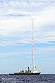 ROKS Yulgok Yi I launching a SM-2 anti-aircraft missile during RIMPAC 2012.