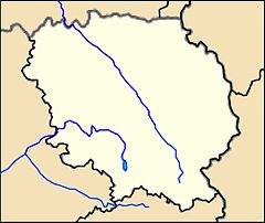 Mapa lokalizacyjna Creuse