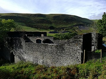 Adfeilion Gorsaf Bŵer Pont Ceunant, Ceredigion