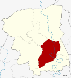 District location in Nakhon Pathom province
