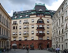 Headquarter of Investor AB Blasieholmen in Stockholm, Wallenberg family's investment conglomerate