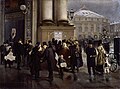 53. w:Emilio Magistretti, Il 9 gennaio 1878 a Milano. Annuncio della morte di Vittorio Emanuele II, 1879