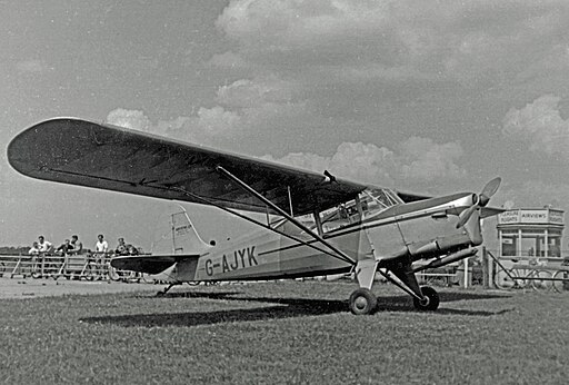 Auster J.5B Autocar G-AJYK Airviews Ringway 02.07.50 edited-2