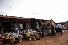 Marché A em Bangangté, Camarões