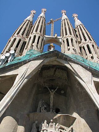 Barcelona, Sagrada Familia, zdroj: wikipedia.cs