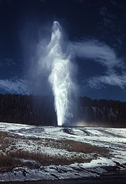 Uitbarsting van Beehive Geyser