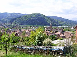 Skyline of Gunsbach