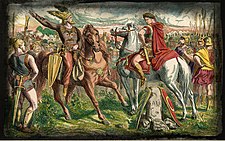 Ariovistus a Caesar - setkání před bitvou