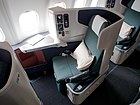 Business-class Cathay Pacific