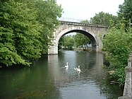 L'Eure presso i Grands Prés a Chartres, Eure e Loira.