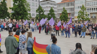 Manifestació a Ferrol