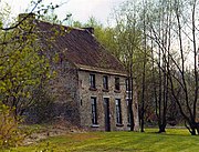 The house where Van Gogh stayed in Cuesmes in 1880; it was while living here that he decided to become an artist.