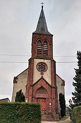 The church of Saint-Symphorien in Dimbsthal