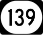 Kentucky Route 139 marker