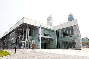 桃園捷運台北車站外觀