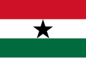 Vlajka republiky Ghana