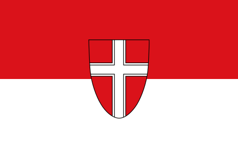 Drapeau du Land de Vienne