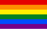 پرچم رنگین‌کمان(همجنس‌گرایان و ال‌جی‌بی‌تی)
