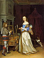 Lady at her Toilette (1660)