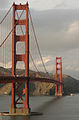 Il Golden Gate visto dalla costa di San Francisco