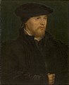 Portret van een man door Hans Holbein