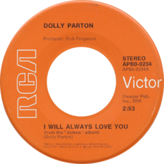 I will always love you by Dolly Parton 1974 US single.png