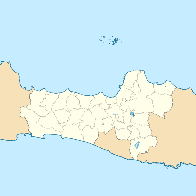 Location map Jawa Tengah