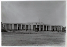 The Jafaria school in Manama, 1931. Jaafaria School Bahrain 1931.png