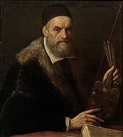 Автопортрет на Якопо Басано (1590-те)