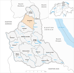 Bonstetten – Mappa