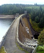 A typical Highland hydro-electric dam at Loch Laggan LagganDam2.jpg