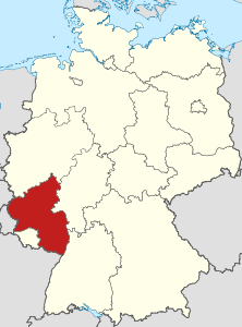 Renania-Palatinato – Localizzazione