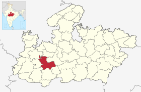 Localisation de District de Dewas