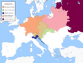 Holy League (1684–1699 AD) gains in 1684 AD.