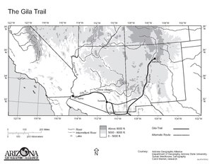 Gila Trail Map