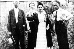 Maria Wooworth Etter e seus obreiros em Indiana, 1924