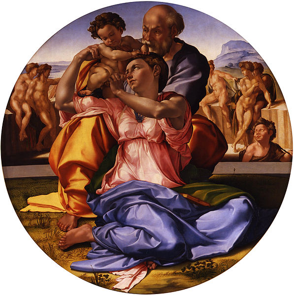 ファイル:Michelangelo Buonarroti - Tondo Doni - Google Art Project.jpg