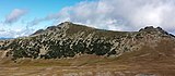 Mt. Fremont, second from far right, from Burroughs Mountain