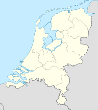 Carte des Pays-Bas représentant les villes candidates.