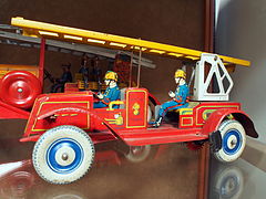 Camion de pompiers miniature.