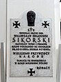 Плоча во чест на генералот и премиерот на полската влада во егзил Владислав Шикорски