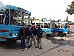 Bus sekolah di Pakistan, 2015