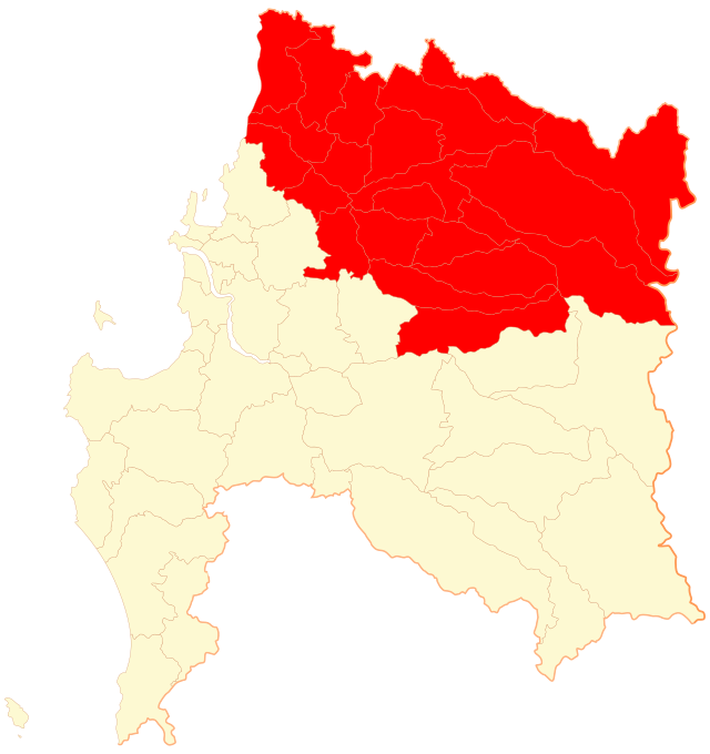 Poziția localității Provincia Ñuble