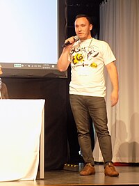 at Wikimania 2019